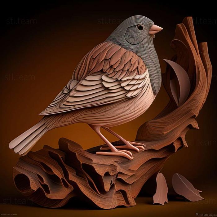 3D модель Junco insularis (STL)